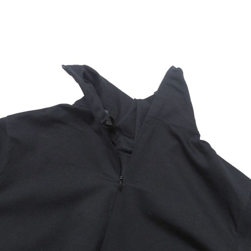 Gucci Vintage M Jersey High Neck Long Sleeve Hat Black - Picture 4 of 9